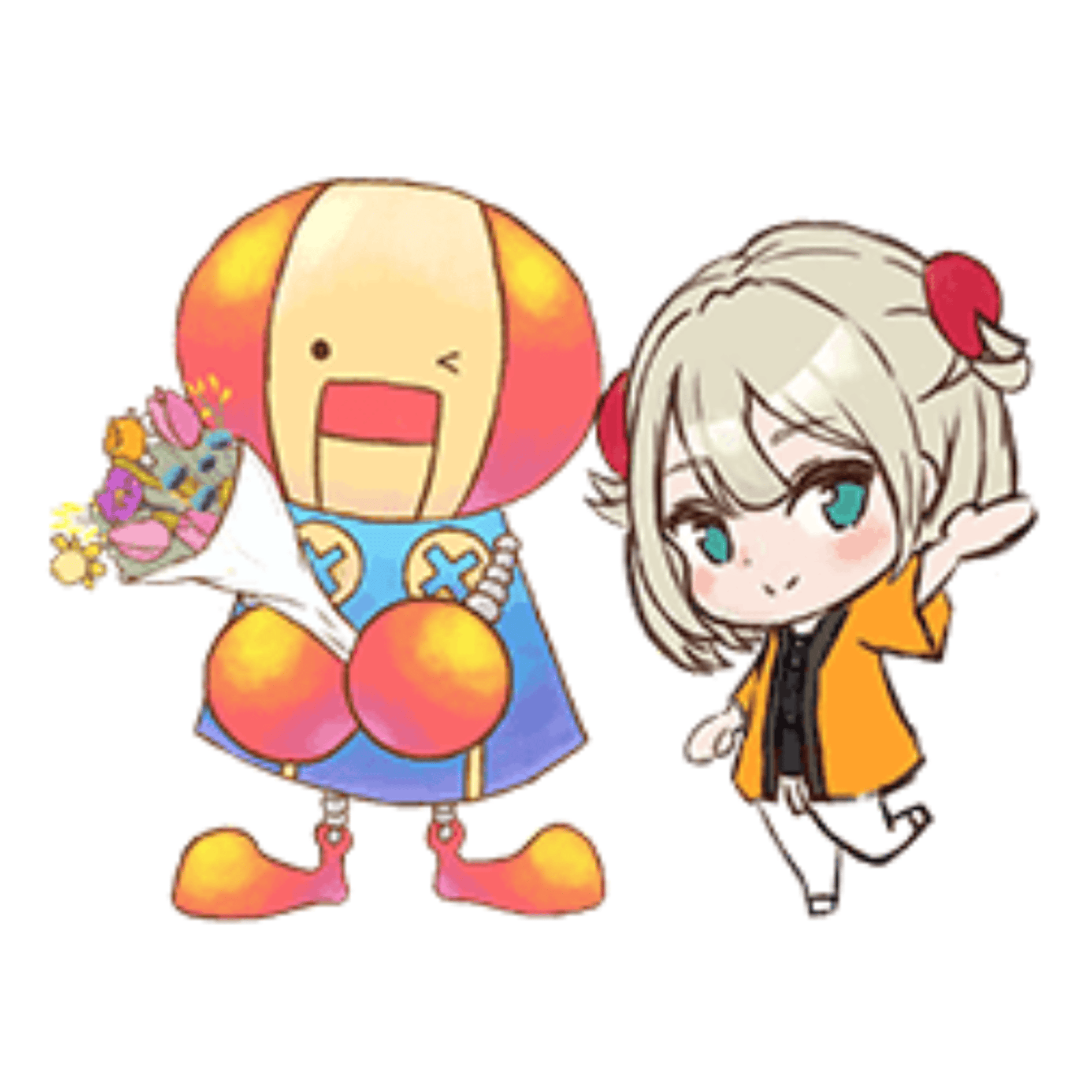 矢口くん・矢口ちゃんスタンプ
